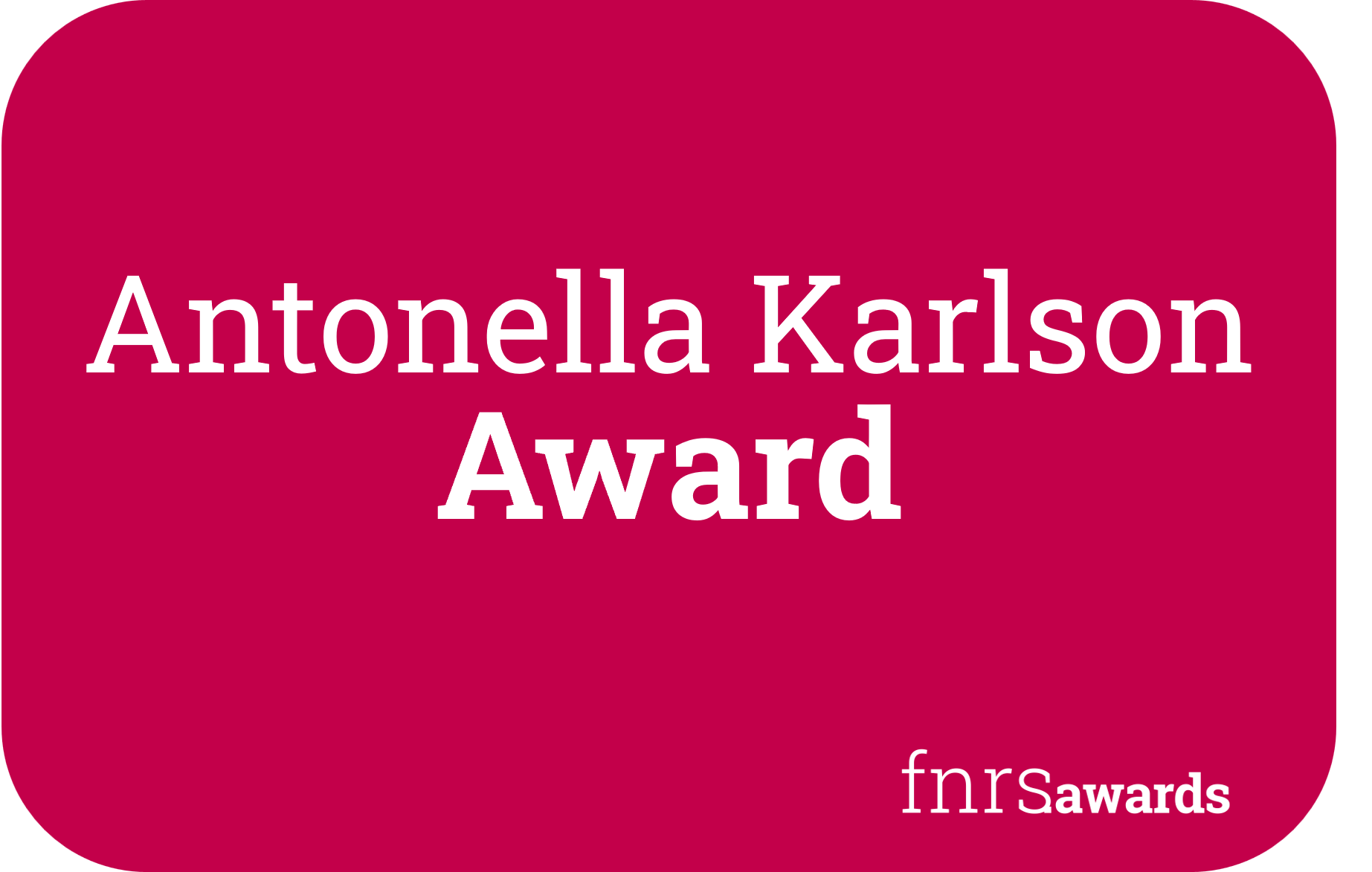 Antonella Karlson Award